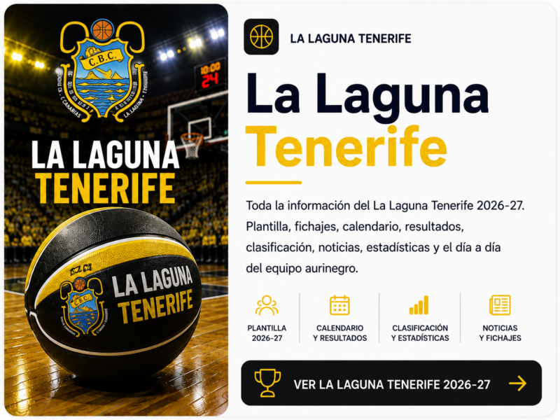 La Laguna Tenerife ACB 26-27