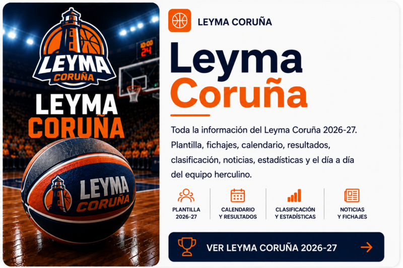 Leyma Coruna ACB 26 27