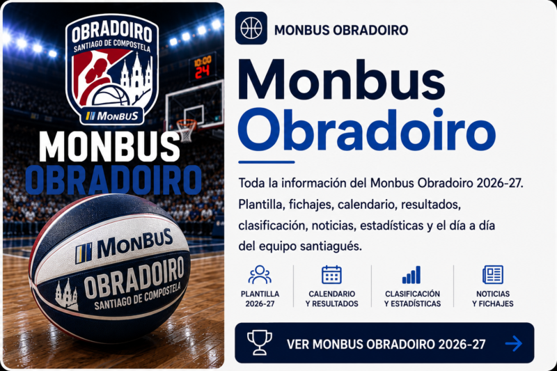 Monbus Obradoiro ACB 26 27
