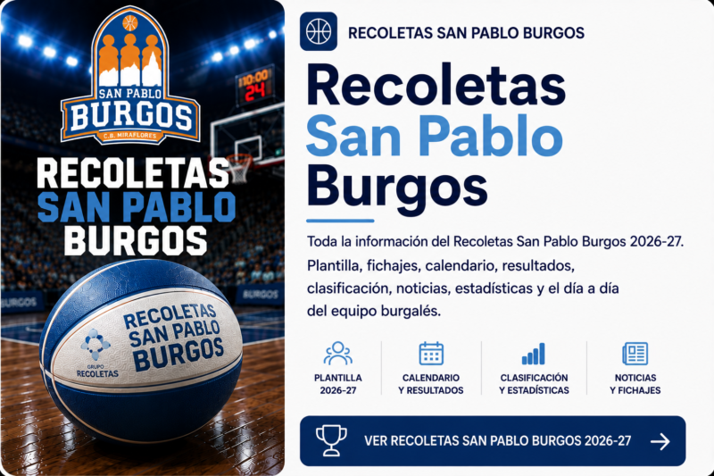 Recoletas San Pablo Burgos ACB 26 27