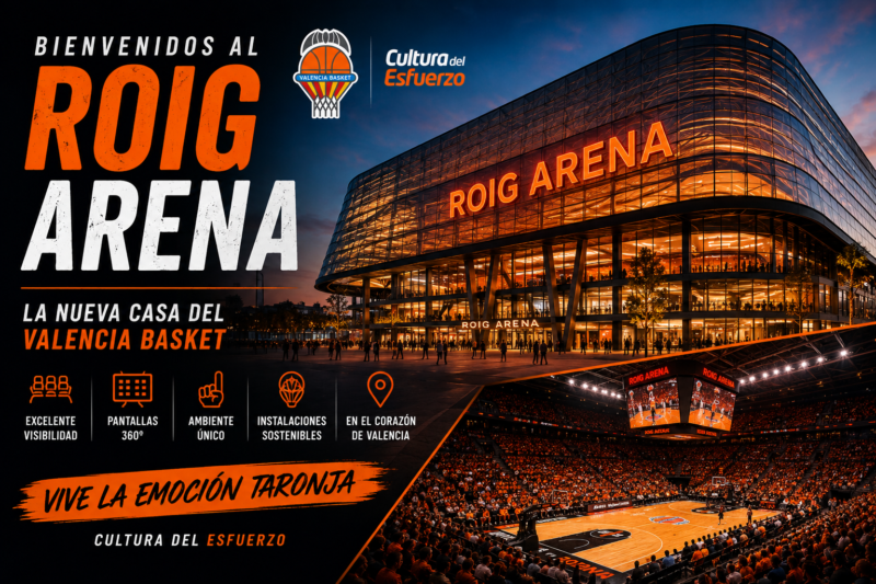 Valencia Basket: historia, plantilla, calendario, resultados y toda la actualidadia Basket Roig Arena