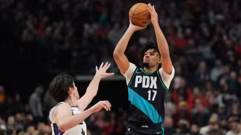Shaedon Sharpe de Portland estará seis meses de baja Shaedon Sharpe Lesionado