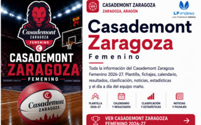 Tarjeta Casademont Zaragoza Femenino