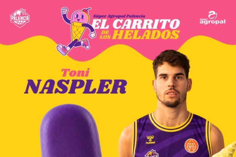 Súper Agropal Palencia ficha al base Toni Naspler Toni Naspler Super Agropal Palencia
