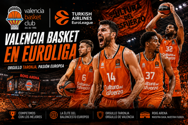 Valencia Basket: historia, plantilla, calendario, resultados y toda la actualidadia Basket Valencia Basket Euroliga