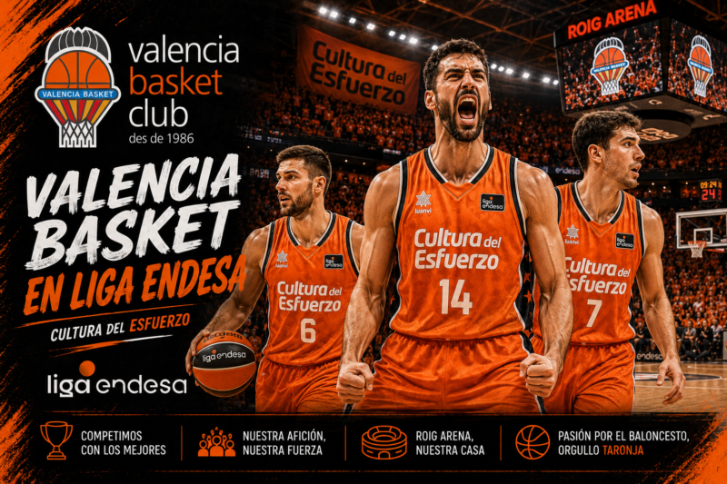 Valencia Basket: historia, plantilla, calendario, resultados y toda la actualidadia Basket Valencia Basket Liga Endesa
