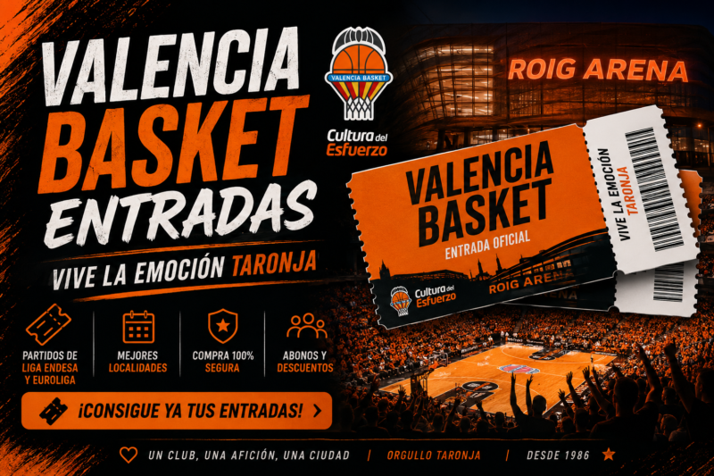 Valencia Basket: historia, plantilla, calendario, resultados y toda la actualidadia Basket Valencia Basket entradas