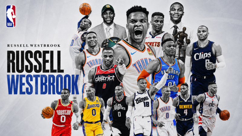 Russell Westbrook se retira el adiós al rey de los triples dobles Russell Westbrook retirado