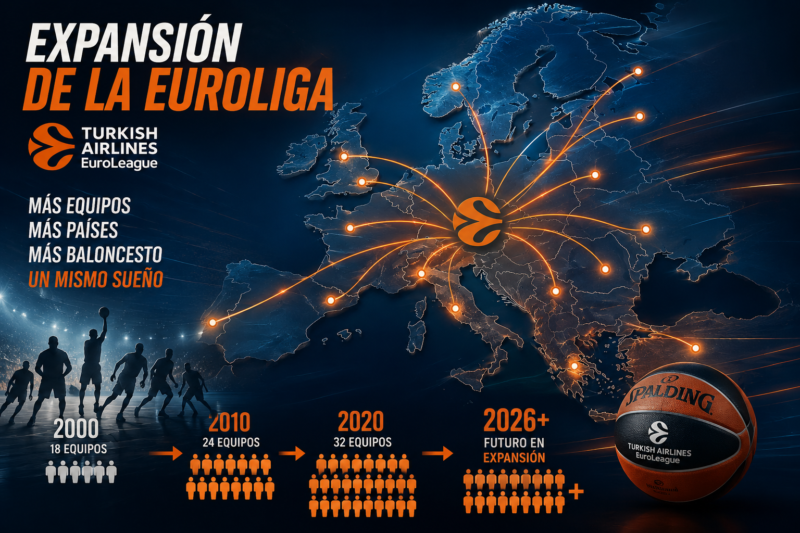 EuroLeague se expande a 24 equipos con 21 franquicias Expansión Euroliga