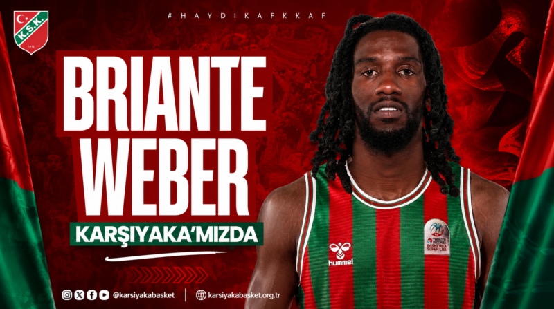 Karşıyaka ficha a Briante Weber Briante Weber Karsiyaka