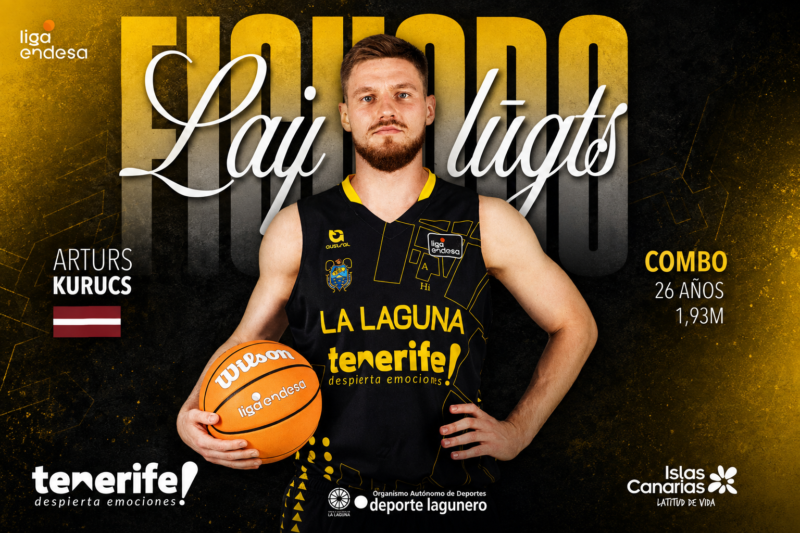 Arturs Kurucs se une al equipo canarista como nuevo jugador Artur Kurucs la Laguna Tenerife