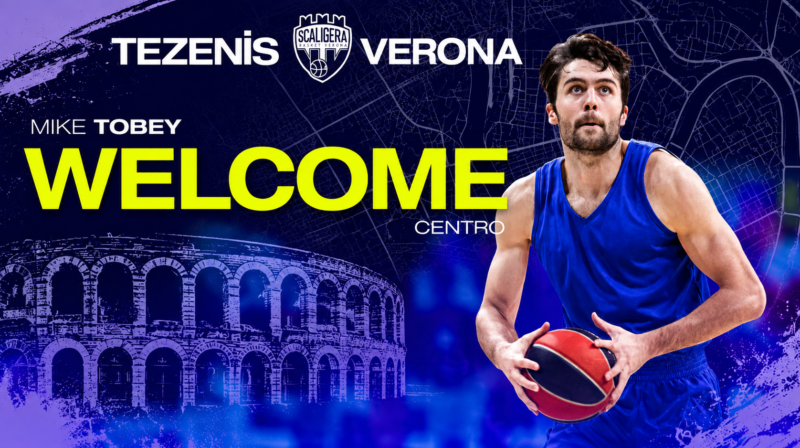 Verona ficha incorpora a Mike Tobey Mike Tobey Verona