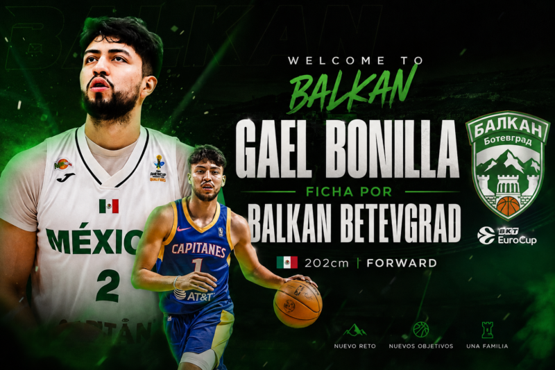 Gael Bonilla jugará en Bulgaria Gael Bonilla jugará en Bulgaria