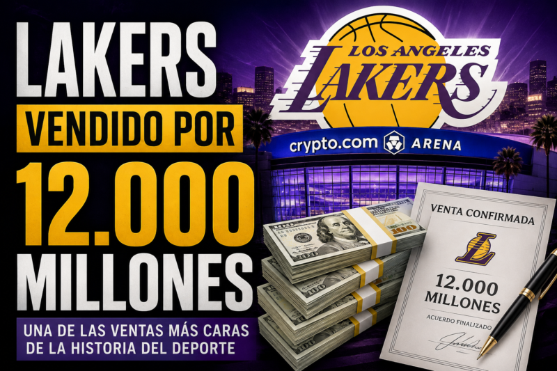 Los Angeles Lakers se venden nuevamente por 12.000 millones Lakers vendidos
