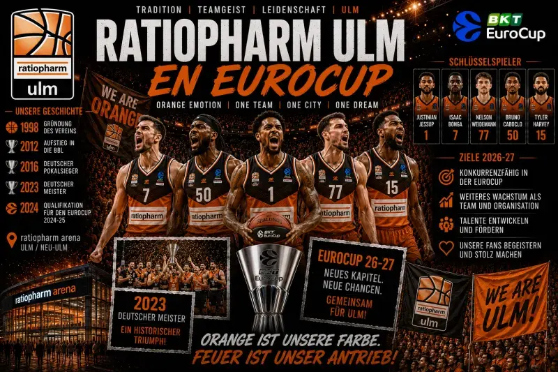 EuroCup 2026-27: equipos, formato, calendario y toda la información ratiopharm Ulm en EuroCup scaled