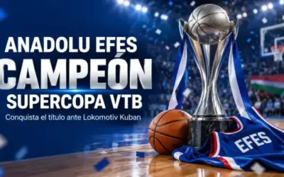 Anadolu Efes conquista la Supercopa VTB ante Lokomotiv Kuban Anadolu Efes Supercopa VTB