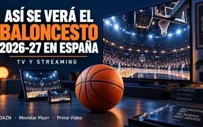 Liga Endesa 2026-27: donde verla por televisión Baloncesto 2026-27 en España: retransmisiones por televisión y streaming en DAZN, Movistar Plus+ y Prime Video.