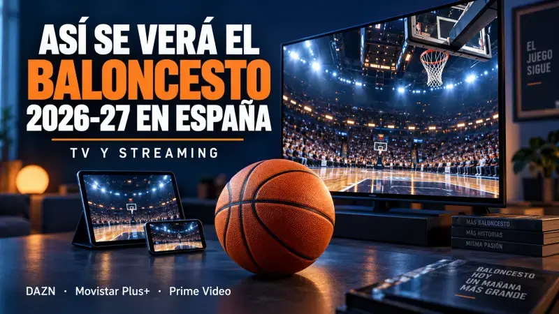 Así se verá el baloncesto 2026-27 en España: plataformas, competiciones y novedades Asi vera el Baloncesto en Espana scaled