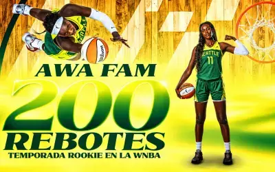 WNBA Awa Fam 200 rebotes