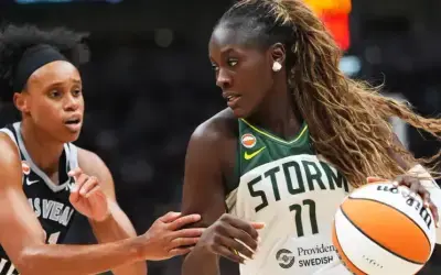 WNBA Awa Fam record triples