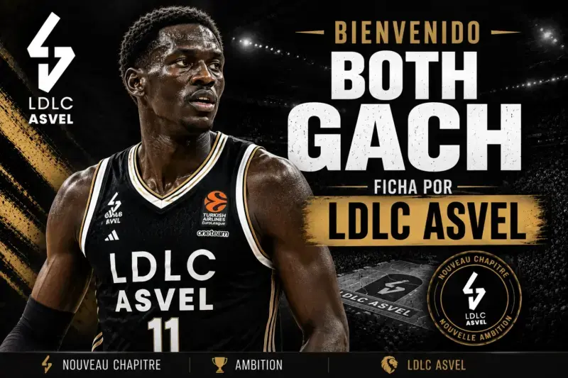 Both Gach se une a LDLC ASVEL Both Gach Asvel