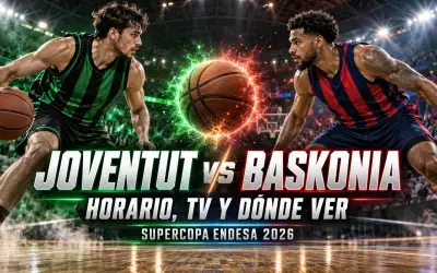 Joventut vs Baskonia: horario, TV y dónde ver Supercopa Endesa 2026 Donde Ver Joventut Baslonia
