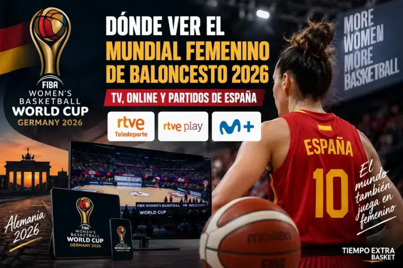 Dónde ver el Mundial Femenino de Baloncesto 2026: TV, online y partidos de España Donde Ver el Mundial Baloncesto Femenino