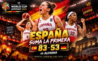 España vence a la anfitriona y se posiciona como candidata fuerte España Alemania Berlin 26
