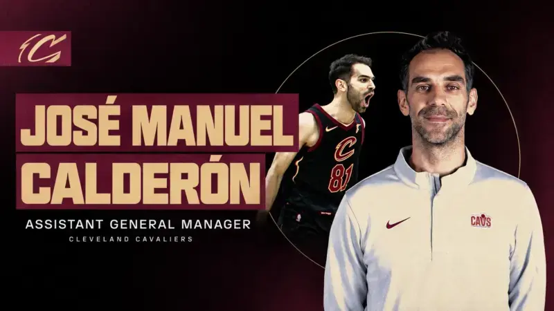 José Manuel Calderón asciende a Assistant General Manager de los Cleveland Cavaliers José Manuel Calderón Assistant General Manager Cleveland Cavaliers