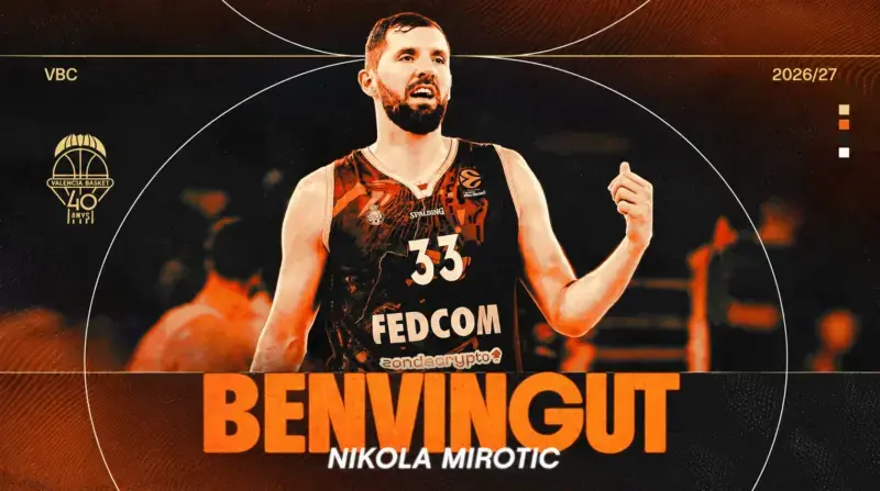 Valencia Basket ficha a Nikola Mirotic para la próxima temporada Nikola Mirotic Valencia Basket