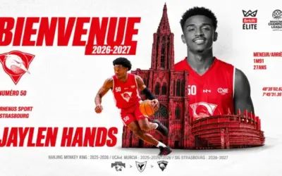 BetClic Elite Jaylen Hands SIG Strasbourg