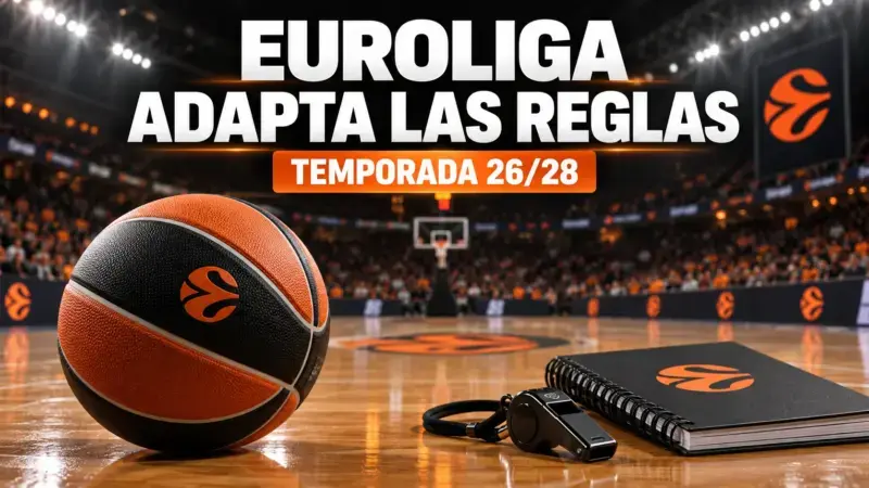 Euroliga adapta sus reglas y presenta novedades para la temporada Euroliga adapta reglas 26-27
