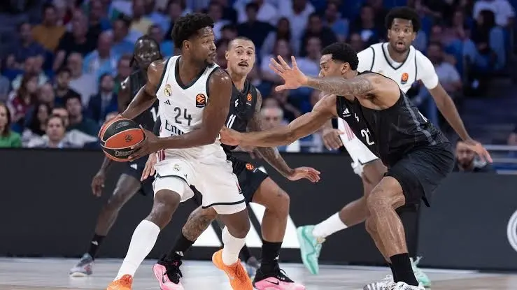 Andrés Feliz enciende al Real Madrid: 111-92 al ASVEL y tercera victoria consecutiva en Euroliga Andres Feliz contra ASVEL