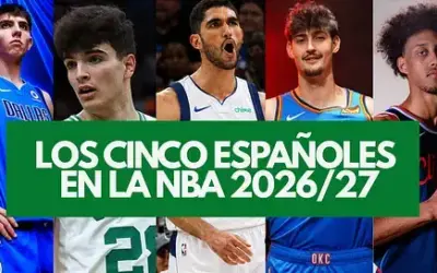 Cinco jugadores españoles en la NBA 2026-27 Españoles NBA 26-27