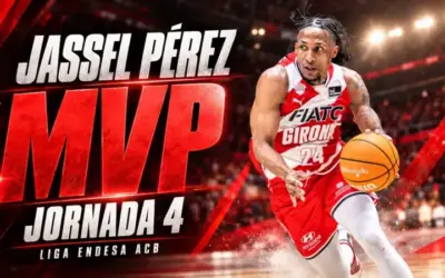 Jassel Pérez MVP de la jornada 4 en Liga Endesa ACB Jassel Perez MVP J4 ACB