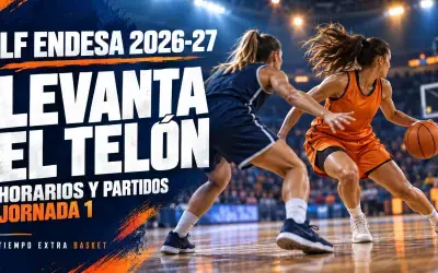 La LF Endesa 2026-27 levanta el telón: horarios y partidos de la jornada 1 LF Endesa 26-27 Empieza