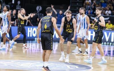 La Laguna Tenerife gana en su debut en Eurocup contra Türk Telekom La Laguna Tenerife Eurocup