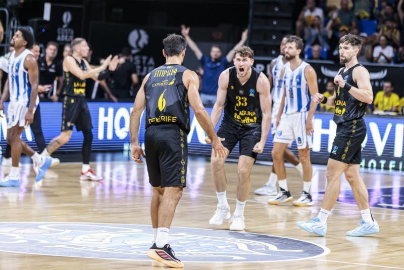 La Laguna Tenerife gana en su debut en Eurocup contra Türk Telekom La Laguna Tenerife Eurocup