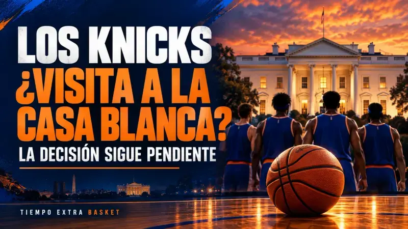 Los Knicks todavía no han decidido si visitarán la Casa Blanca tras ganar la NBA Los Knicks visitan la Casa Blanca scaled