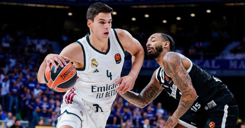 El Real Madrid consigue su primera victoria 86-76 Partizan Real Madrid Euroliga