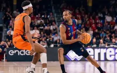 El Barça frena al Valencia Basket en un final de infarto (89-86) Punter contra el Valencia Basket