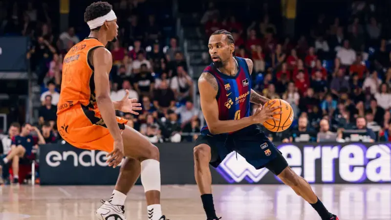 El Barça frena al Valencia Basket en un final de infarto (89-86) Punter contra el Valencia Basket